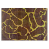 Planche À Découper Giraffe Brown et jaune (Devant)