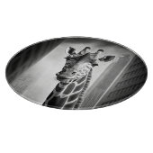 Planche À Découper Giraffe dans une cityscape (Coin)