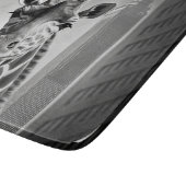 Planche À Découper Giraffe dans une cityscape (Coin)