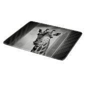 Planche À Découper Giraffe dans une cityscape (Coin)