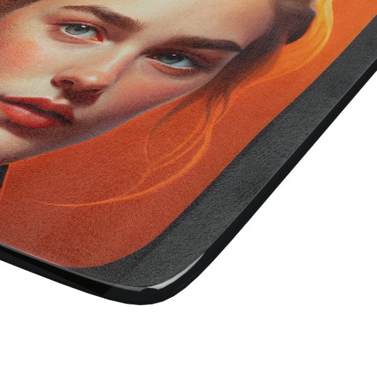 Planche À Découper Girl with blue eyes (Coin)