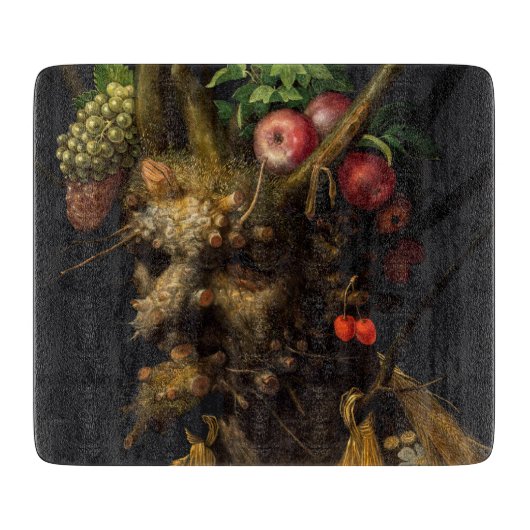 Planche À Découper Giuseppe Arcimboldo - Quatre saisons en une tête (Devant)