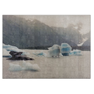 Planche À Découper Glace bleue