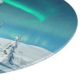 Planche À Découper Glace et neige | Northern Lights, Laponie, Finland (Coin)