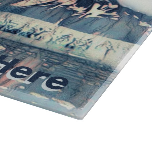 Planche À Découper Glacier côtier (Coin)