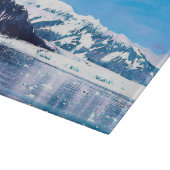 Planche À Découper Glacier Tidewater de l'Alaska (Coin)