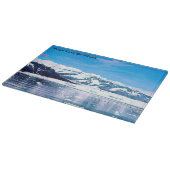 Planche À Découper Glacier Tidewater de l'Alaska (Coin)
