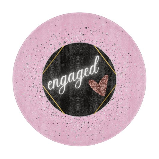 Planche À Découper Glam Pastel engagé (Devant)