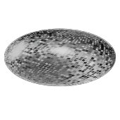 Planche À Découper Glamour de soirée à bille Disco Argent (Coin)