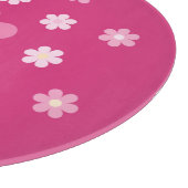 Planche À Découper Glamour Fleur Rose- (Coin)