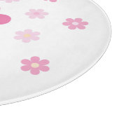 Planche À Découper Glamour Fleur Rose- (Coin)