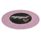 Planche À Découper Glamour Pastel Engagé (Coin)