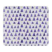 Planche À Découper Glass Cutting Board - Purple Pattern (Devant)