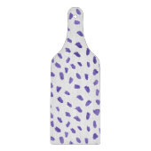 Planche À Découper Glass Cutting Board - Purple Pattern (Devant)