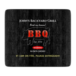 Planche À Découper Glass Home Grilling Cuisine Men Kitchen Cutting Bo