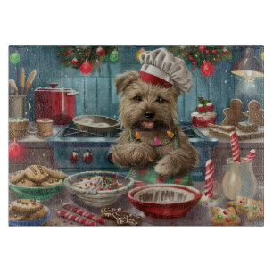 Planche À Découper Glen of Imaal Terrier Fête de fin d'année en cuisi