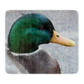 Planche À Découper Glisser-Mallard à tête verte (Devant)