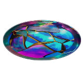 Planche À Découper Globe iridescent spatial (Coin)