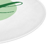 Planche À Découper Gluten Free with stylish script and green circle (Coin)