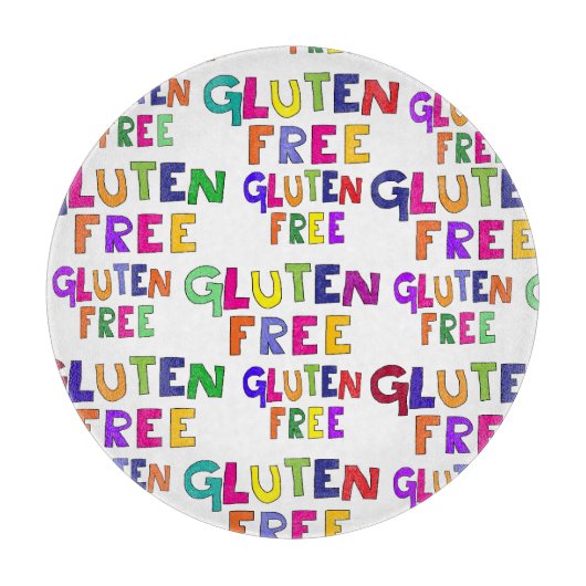 Planche À Découper Gluten Gratuit, pas par choix Coeliac food prep (Devant)