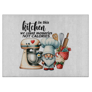 Planche À Découper Gnome Cuisine Nous Comptons Des Souvenirs Pas Des