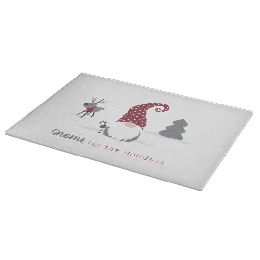 Planche À Découper Gnome et Reindeer Scandinavian Tomte design (Coin)