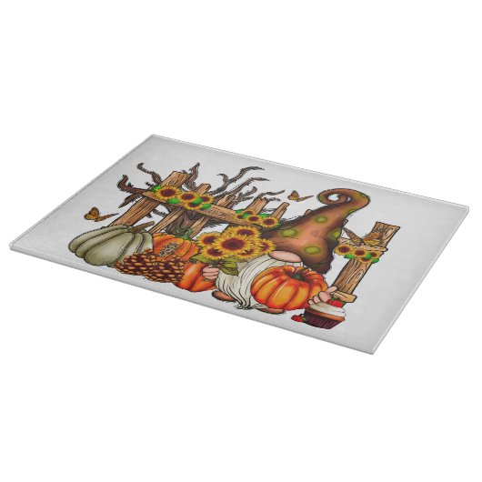 Planche À Découper Gnome pour l'automne (Coin)