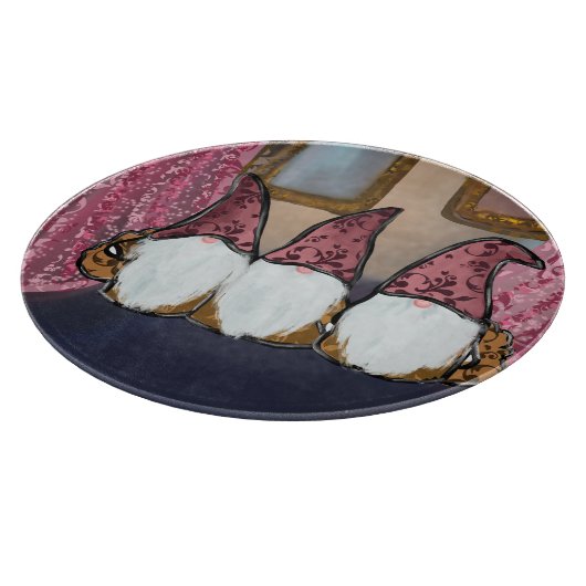 PLANCHE À DÉCOUPER GNOMES (Coin)