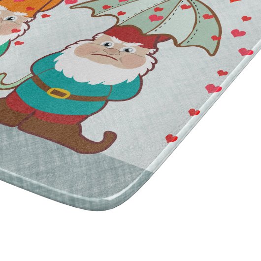 Planche À Découper Gnomes heureux et grincheux (Coin)