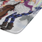 Planche À Découper Gnomes Music Band Funny Christmas Cutting Board (Coin)