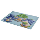 Planche à découper Gnomes Myrtille (Coin)