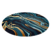 Planche À Découper Gold Emerald Marble Arrière - plan Luxe (Coin)