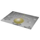 Planche À Découper Gold Fancy Christmas Ornament Cutboard (Coin)