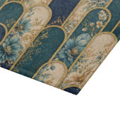 Planche À Découper Gold Floral Pattern Cutting Board – Elegant Kitche (Coin)