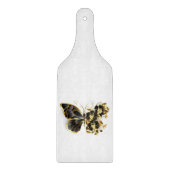 Planche À Découper Gold flower Butterfly with Black Orchid (Devant)