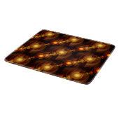 Planche À Découper Gold Modern Boho Elegant Abstract Art Pattern #501 (Coin)