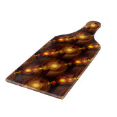 Planche À Découper Gold Modern Boho Elegant Abstract Art Pattern #501 (Coin)