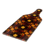 Planche À Découper Gold Modern Boho Elegant Abstract Art Pattern #506 (Coin)