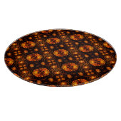 Planche À Découper Gold Modern Boho Elegant Abstract Art Pattern #507 (Coin)