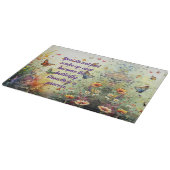 Planche À Découper Golden accent papillon jardin personnalisé art (Coin)