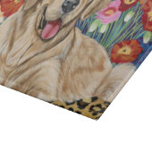 Planche À Découper Golden Boy Retriever (Coin)