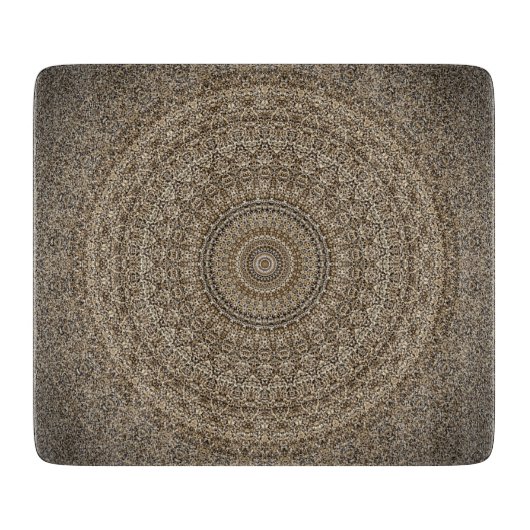 Planche À Découper Golden Mandala (Devant)