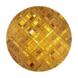Planche À Découper Golden Mosaic : Luxurious Gold Arrière - plan