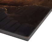 Planche À Découper Golden Retriever Halloween effroi (Coin)