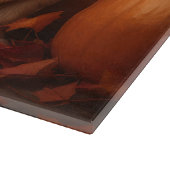 Planche À Découper Goldendoodle Chiot Automne Citrouille délice (Coin)