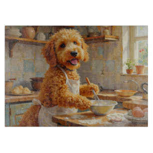 Planche À Découper Goldendoodle cuisine dans la cuisine