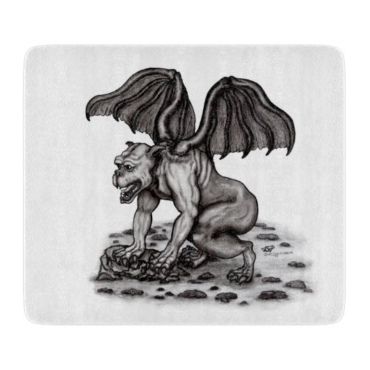 Planche À Découper Golem Gargoyle (Devant)