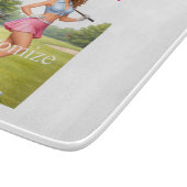 Planche À Découper Golfeuse féminine en forme Thunder_Cove (Coin)