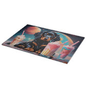 Planche À Découper Gordon Setter Puppy N Milkshakes (Coin)