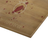 Planche À Découper Gory assassiné Tomato crime scène texte personnali (Coin)